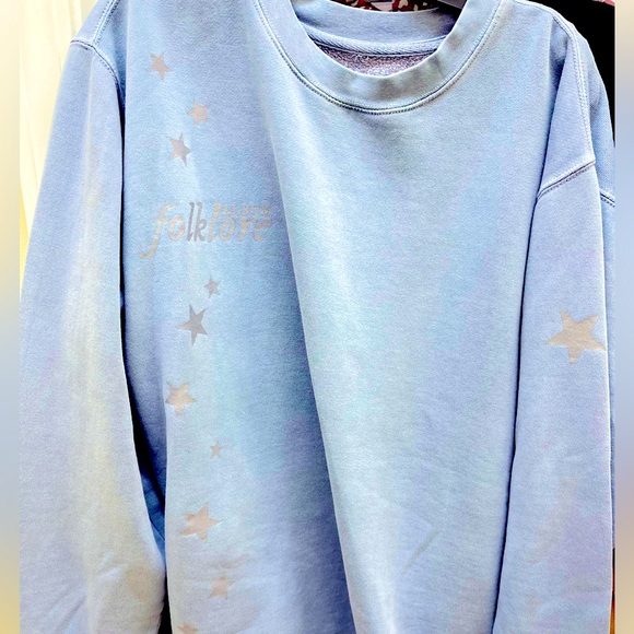Taylor Swift folklore blue sweatshirt XL - Picture 6 of 6